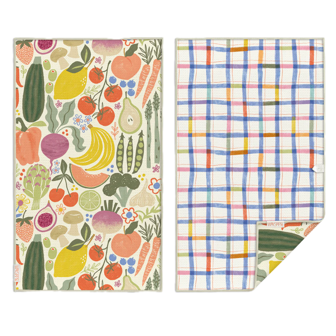 Werkshoppe Microfiber Double Sided Kitchen Towel – Farm Stand