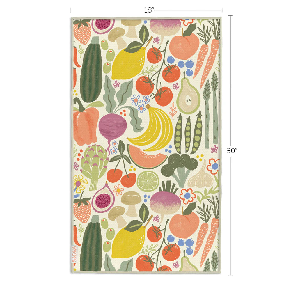 Werkshoppe Microfiber Double Sided Kitchen Towel – Farm Stand