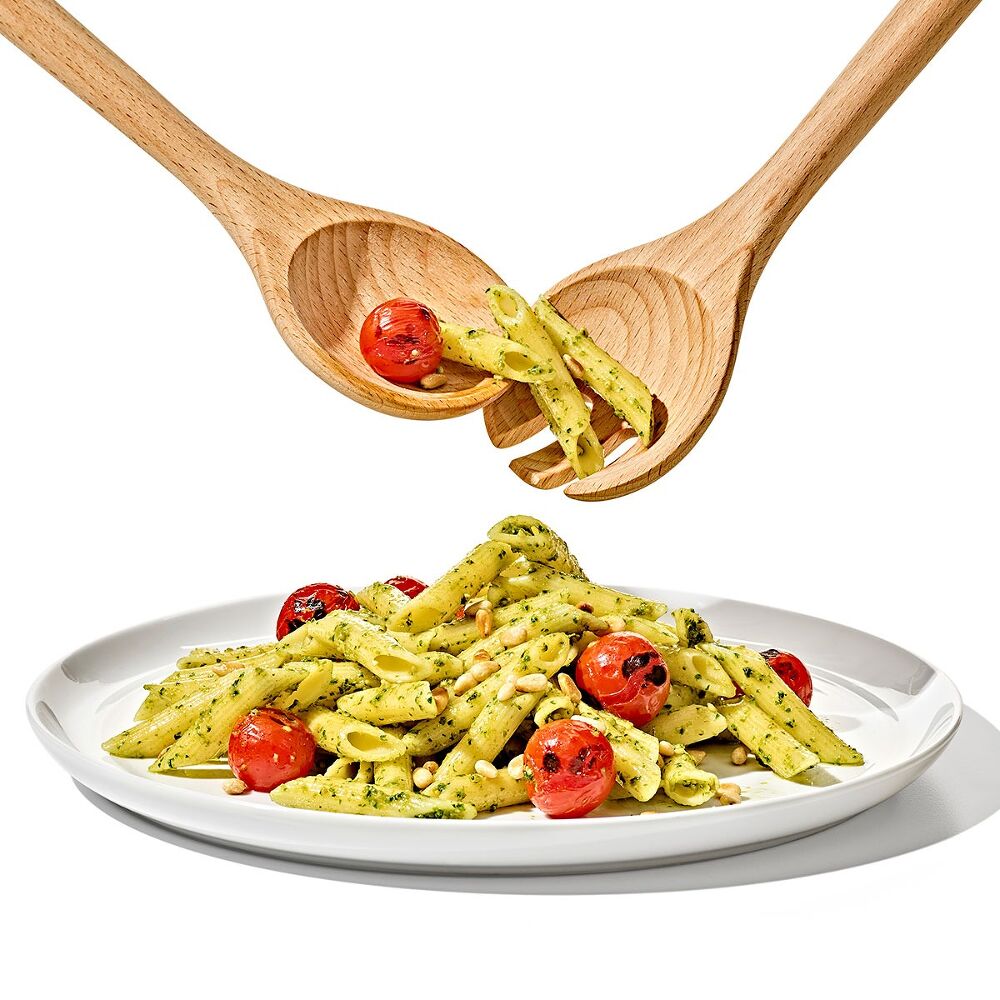 OXO Beechwood Salad Servers – 2-Piece Set