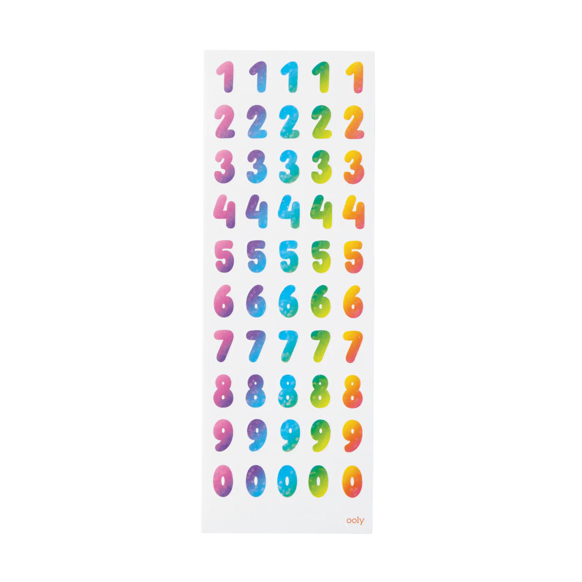 Ooly Stickiville – Rainbow Numbers Stickers