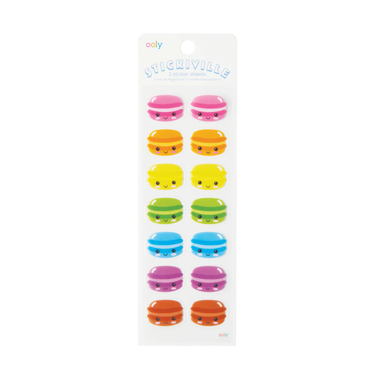 Ooly Stickiville – Happy Macarons Stickers