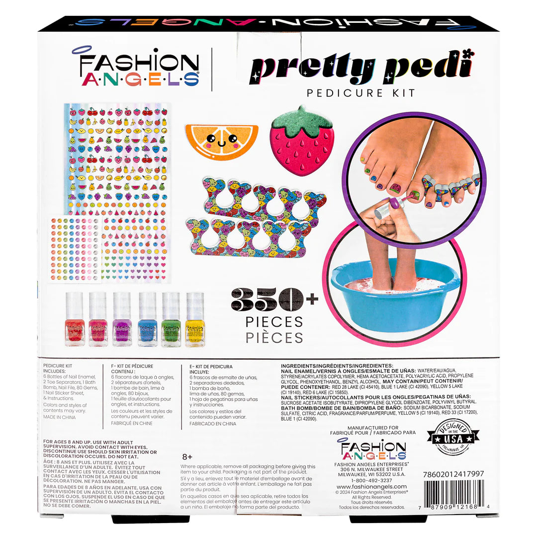 Pretty Pedi Pedicure Kit for Kids Ages 8+