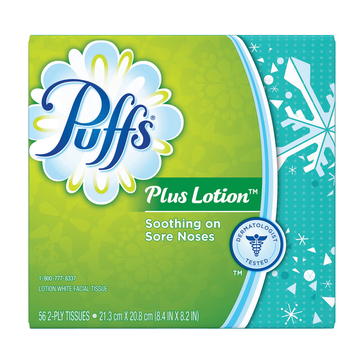 Puffs Plus Lotion 2-Ply Facial Tissue – 8.4"x 8.2"