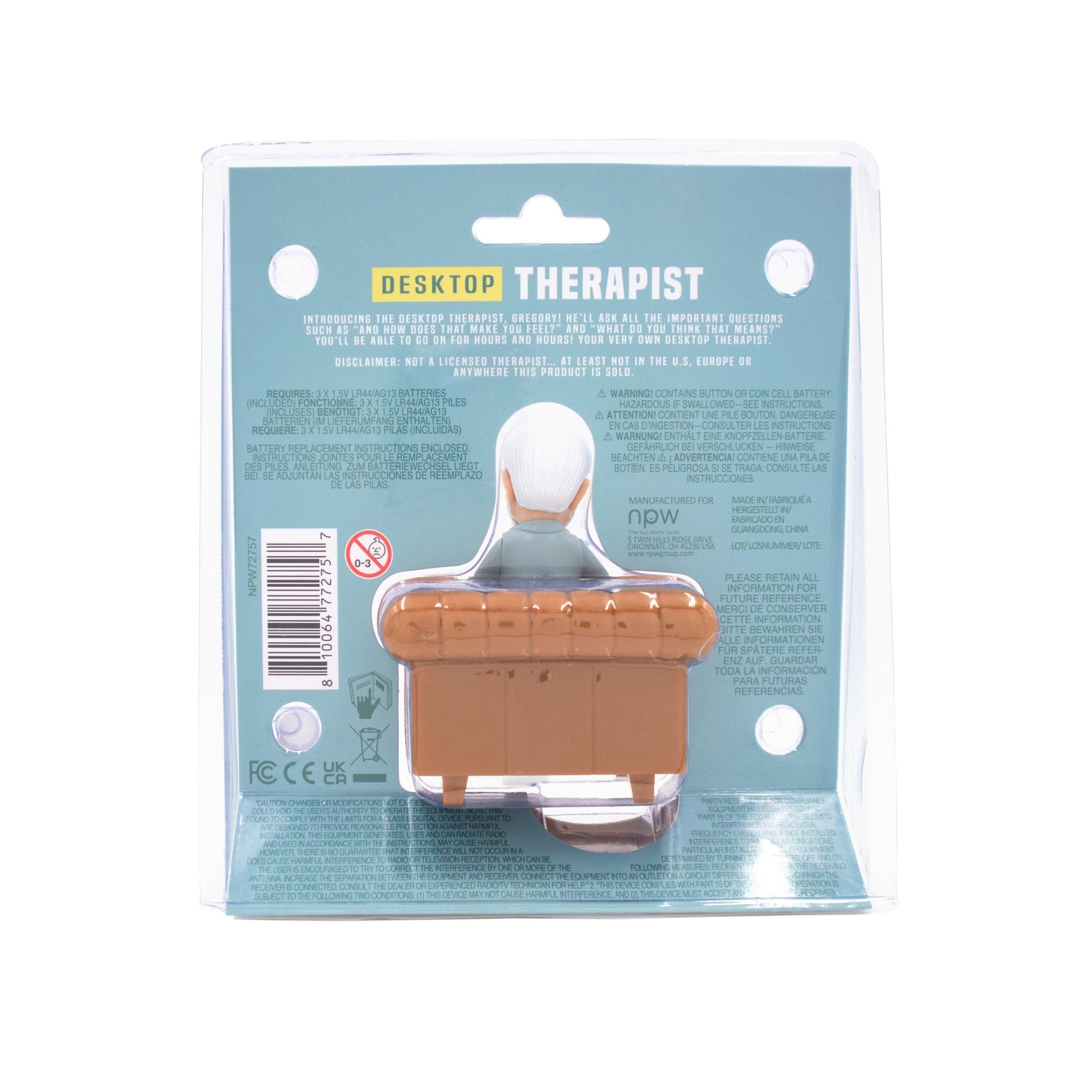 Desktop Therapist – Funny Desk Toy for Work & Home