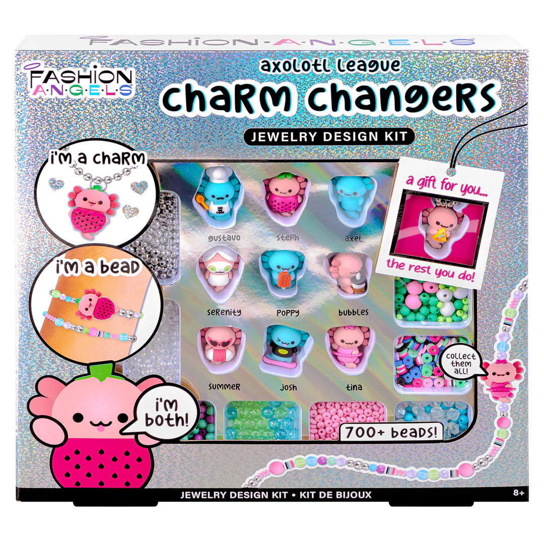 Axolotl League Charm Changers Jewelry Design Kit for Kids Ages 8+