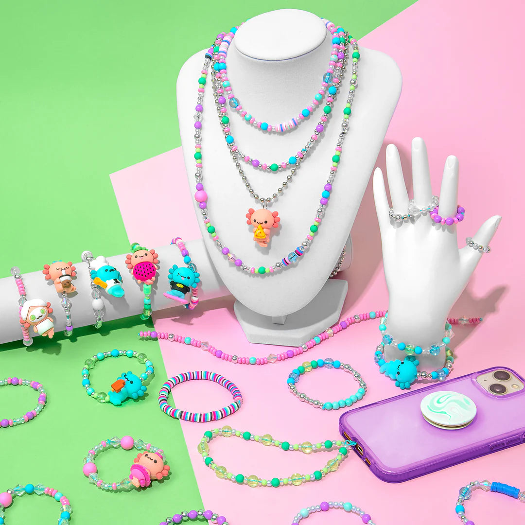 Axolotl League Charm Changers Jewelry Design Kit for Kids Ages 8+