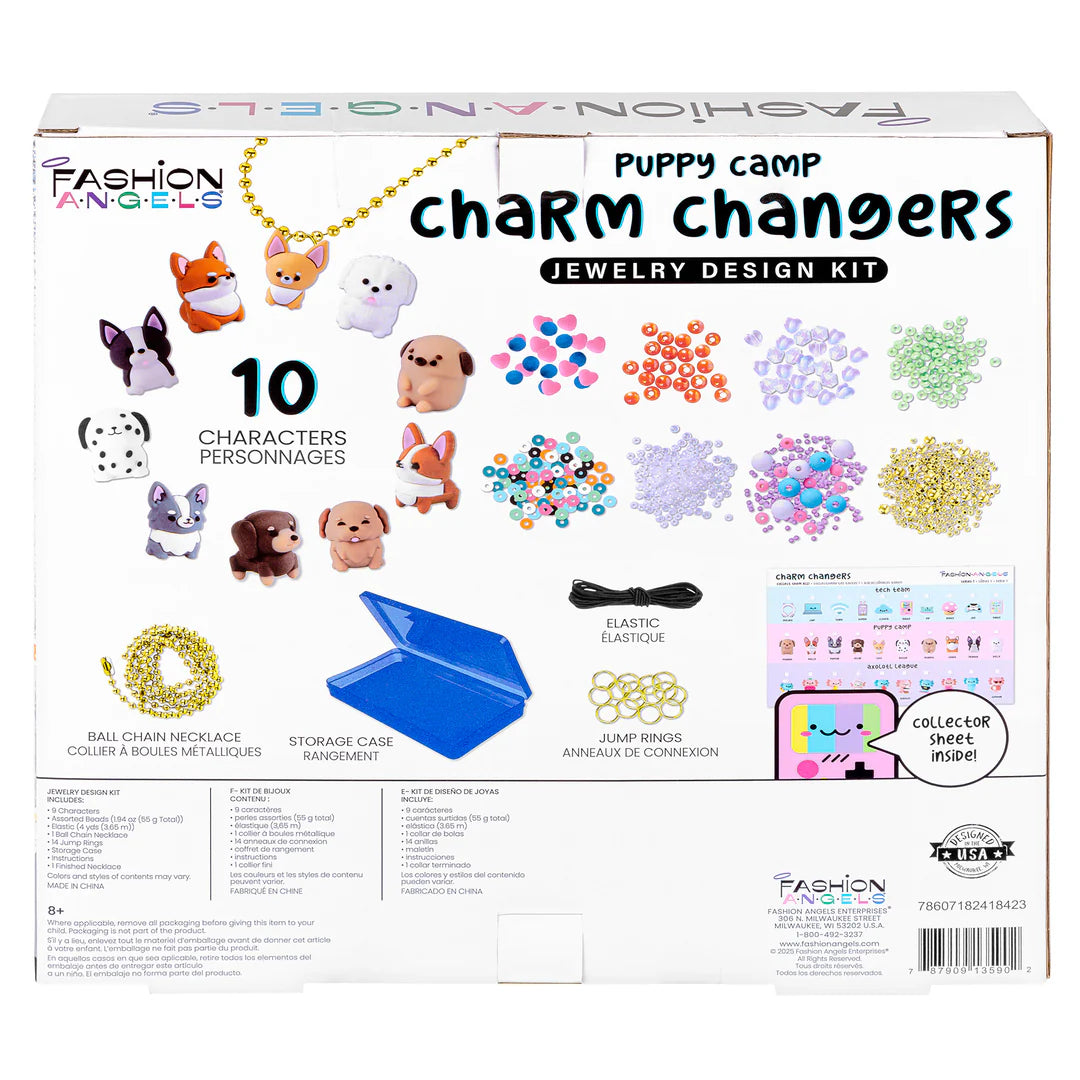 Fashion Angels Puppy Camp Charm Changers Jewelry Design Kit