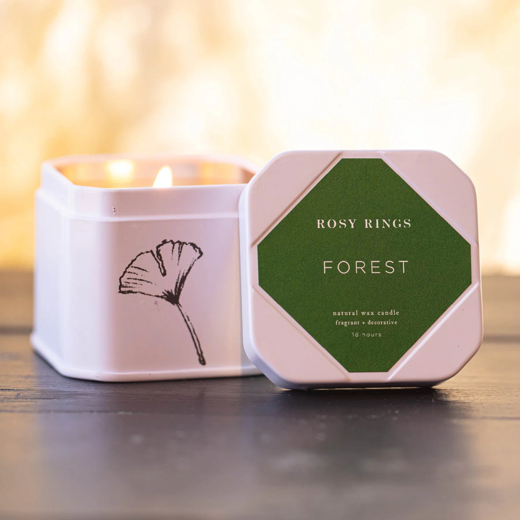 Rosie Rings Petite Tin Candle - 3oz. – Forest