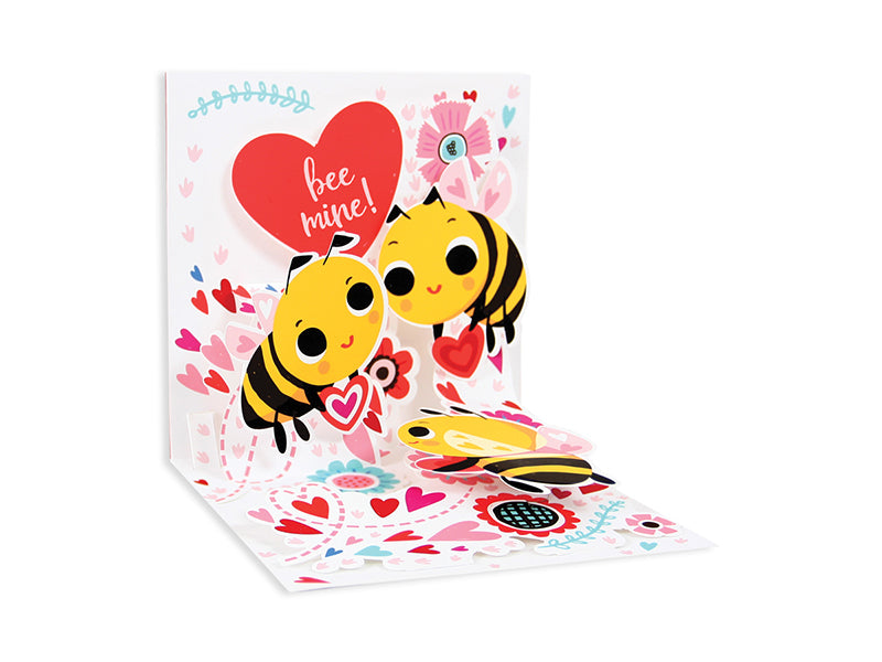 Up With Paper 3D Pop-Up Greeting Card – Buzz Love