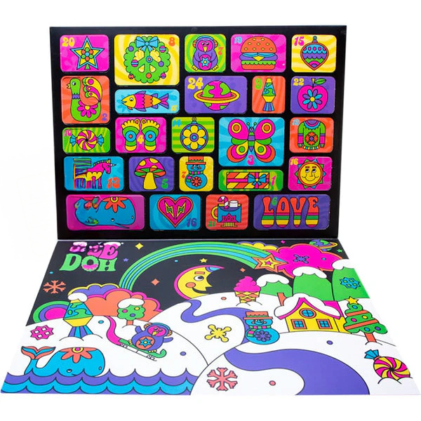 NeeDoh Groovy Glob 2025 Squishy Toys Advent Calendar