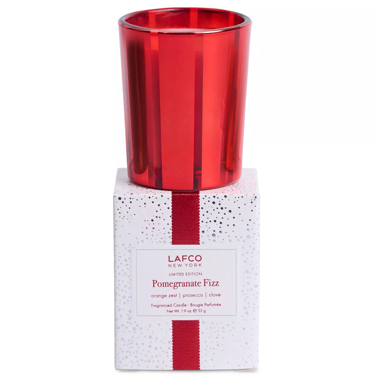 Lafco Holiday Votive Candle – 1.9 oz – Pomegranate Fizz