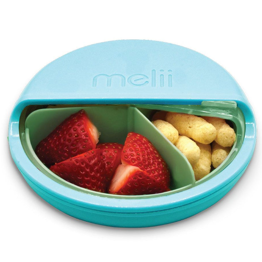 Melii Spin Snack Container – Blue