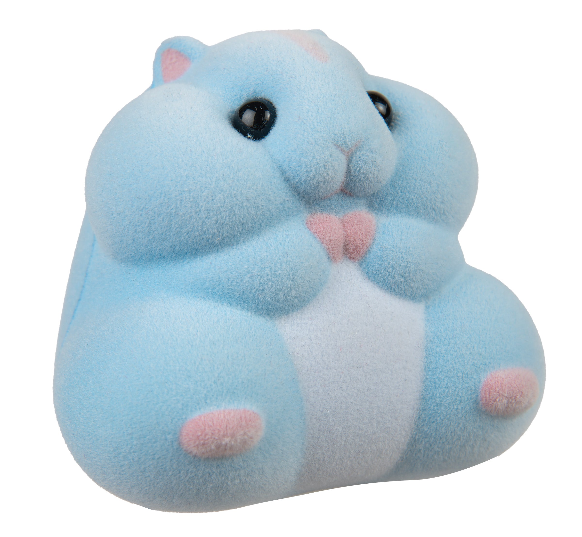 Fuzzy Pudgiez Hamster Squishy Toy – Assorted Colors – Each Sold