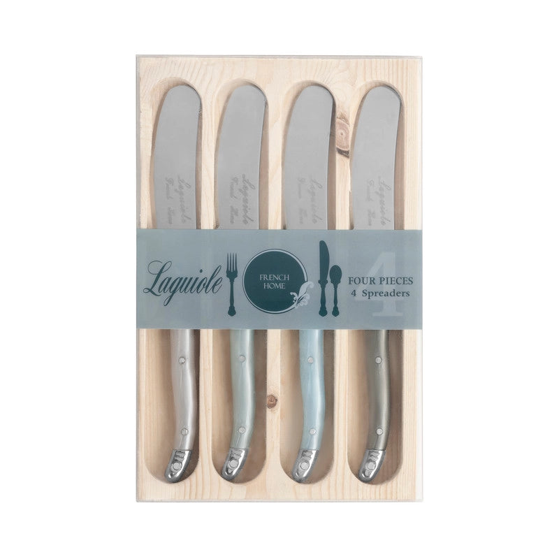 Laguiole Spreader Set – Mother of Pearl – 4 Piece Set