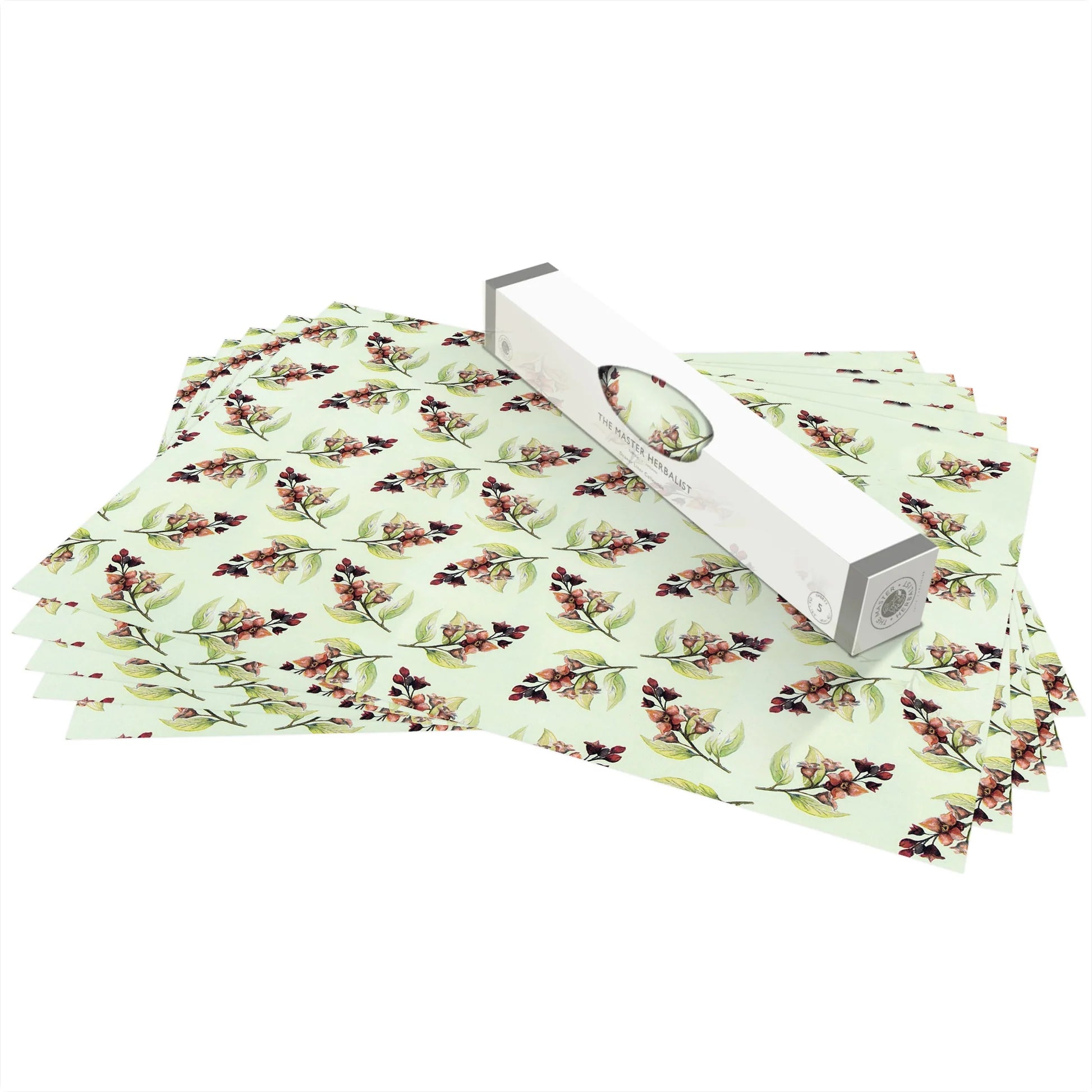 The Master Herbalist Scented Non-Adhesive Drawer Liners – Sandalwood – 5 Sheets – 23.6" x 16.5"