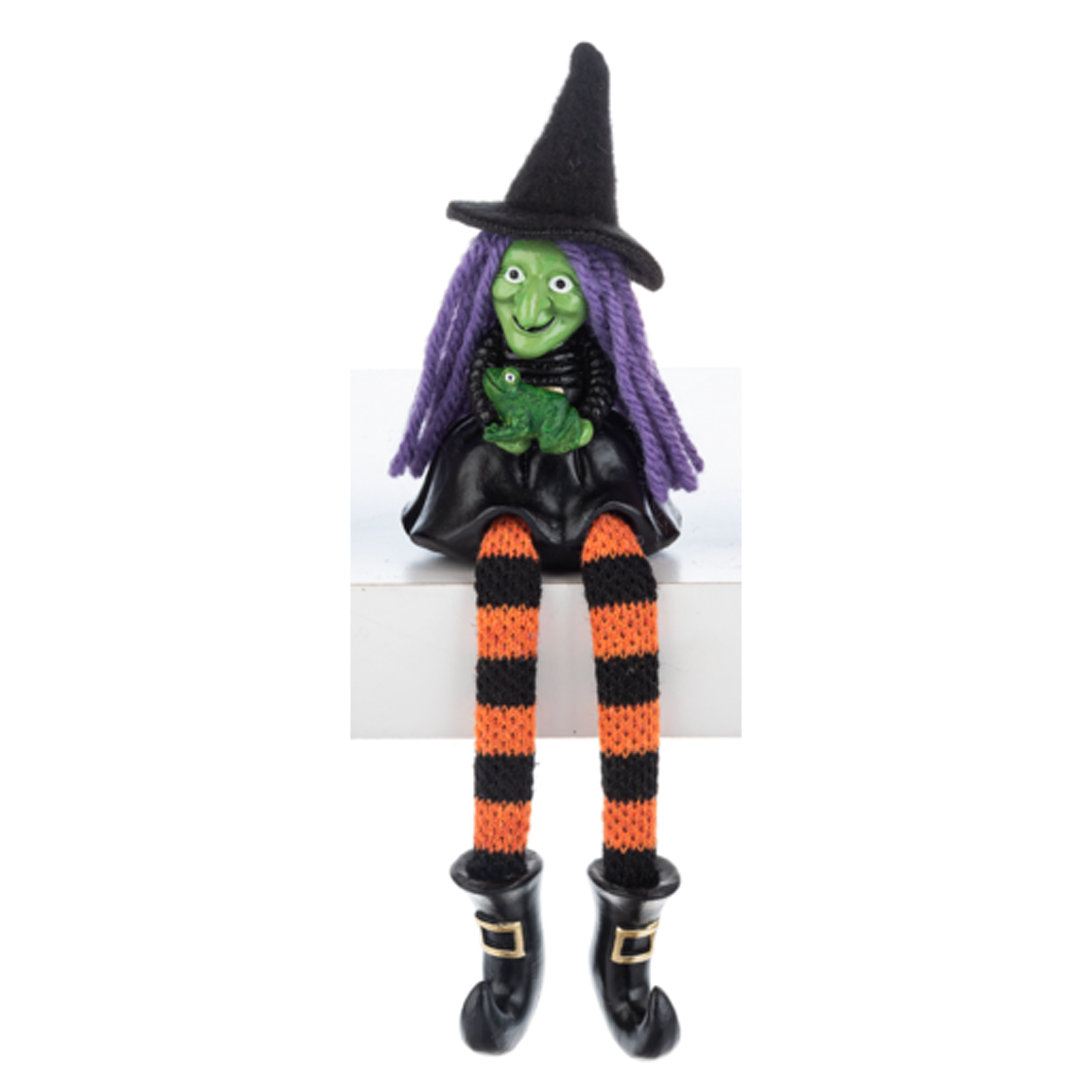 Witch Halloween Shelf Sitters – Assorted – SOLD INDIVIDUALLY