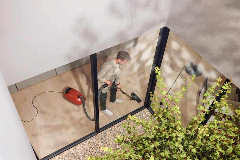 Miele Classic Guard M1 Canister Vacuum Cleaner - Terra Red