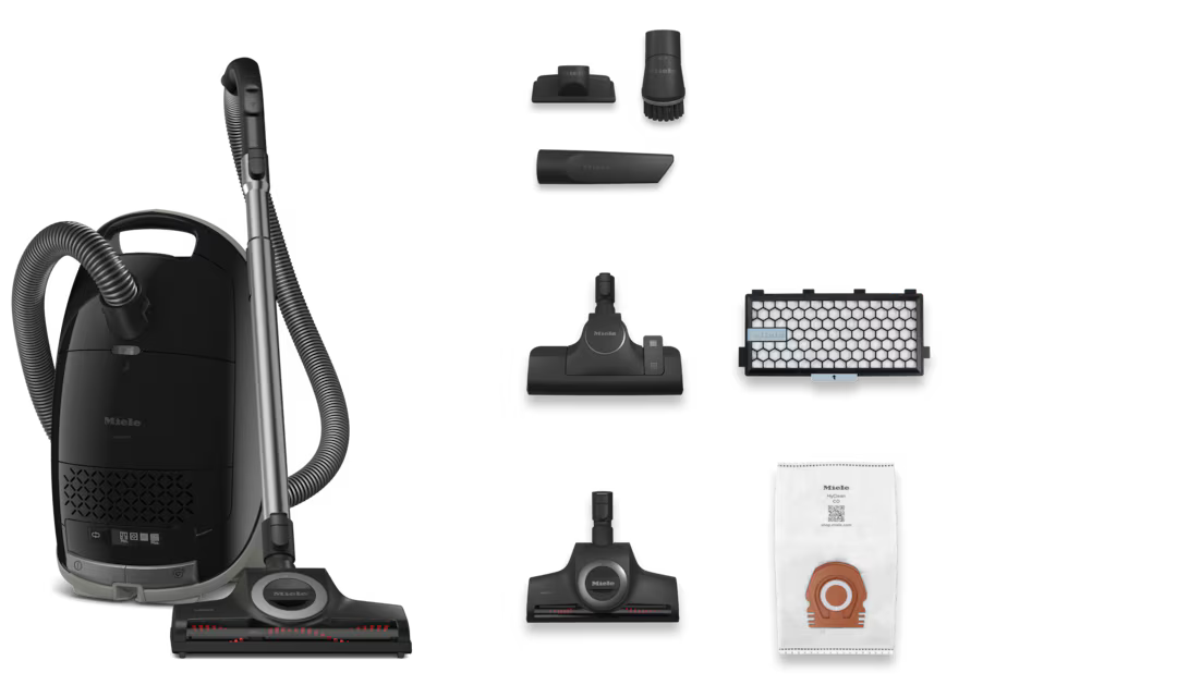 Miele Canister Vacuum Guard M1 Cat & Dog – Obsidian Black