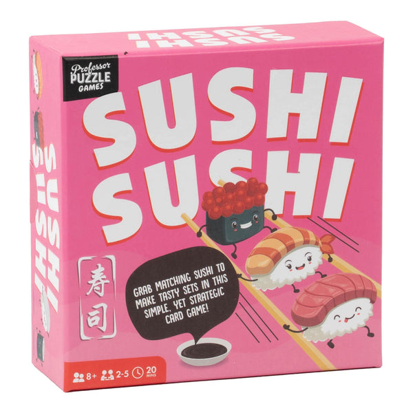 Professor Puzzle Sushi Sushi Card Game – S. Feldman Housewares