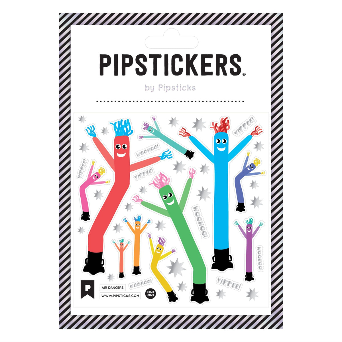 Pipstickers Stickers for Kids – Air Dancers