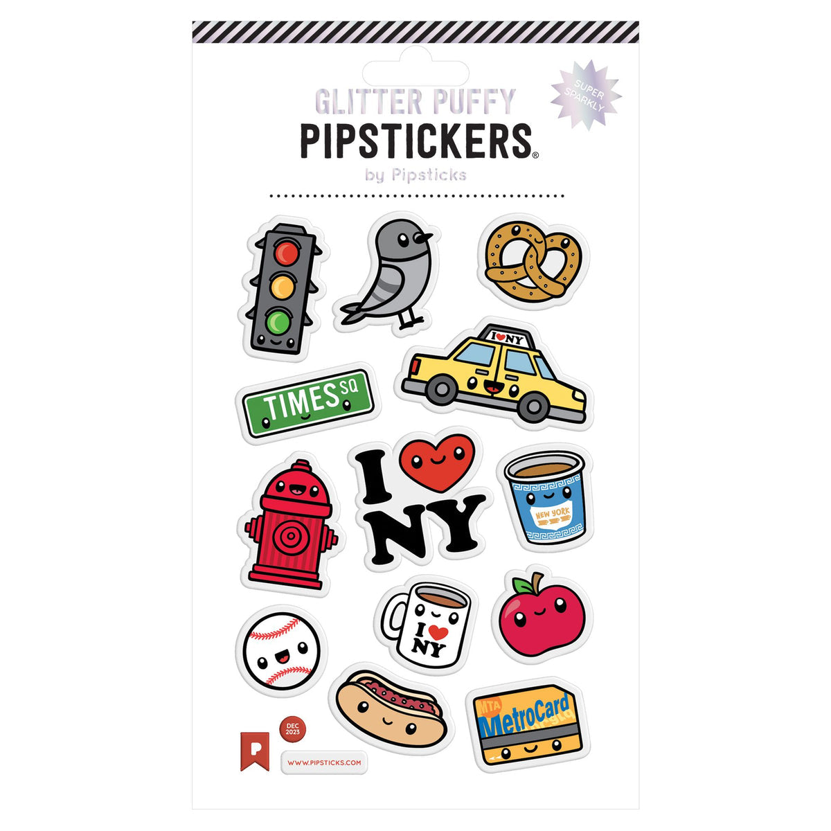 PipSticker Puffies Puffy Stickers – Big Apple Basics