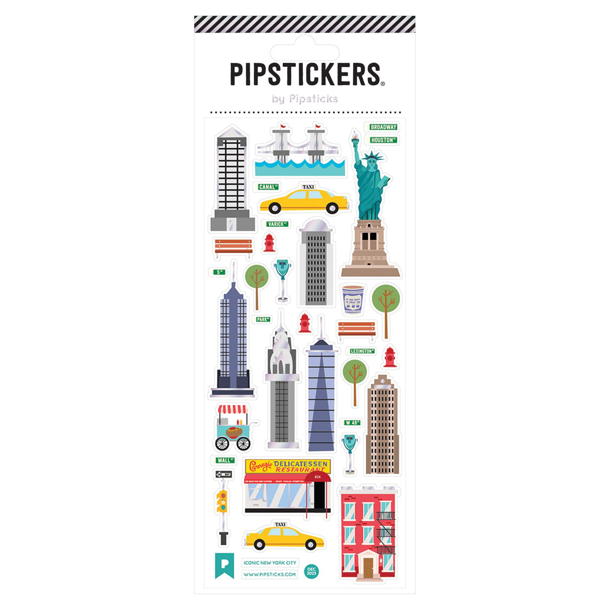 Pipstickers Stickers – Iconic New York City