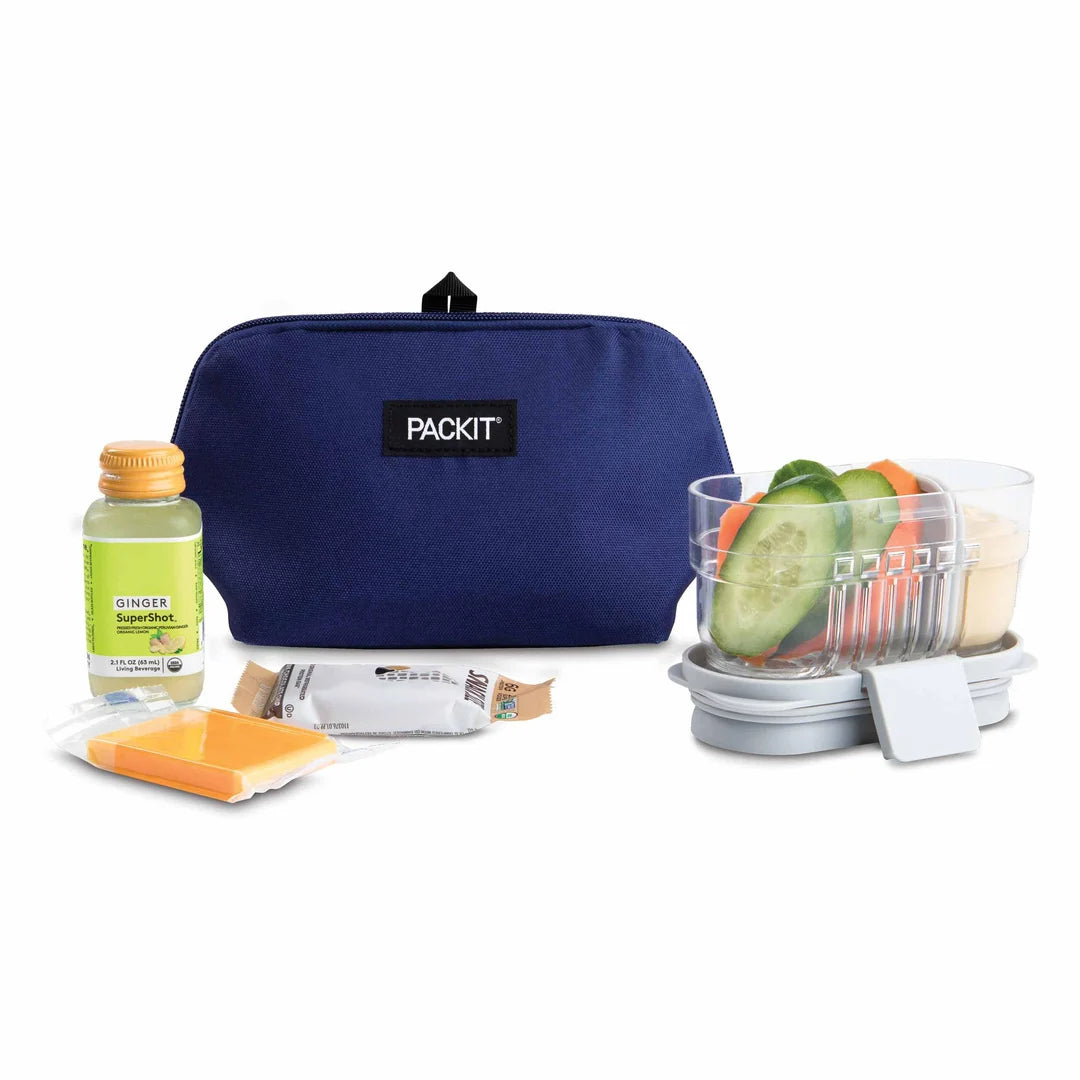Packit Freezable Snack Bag – 9" x 4" – Blue