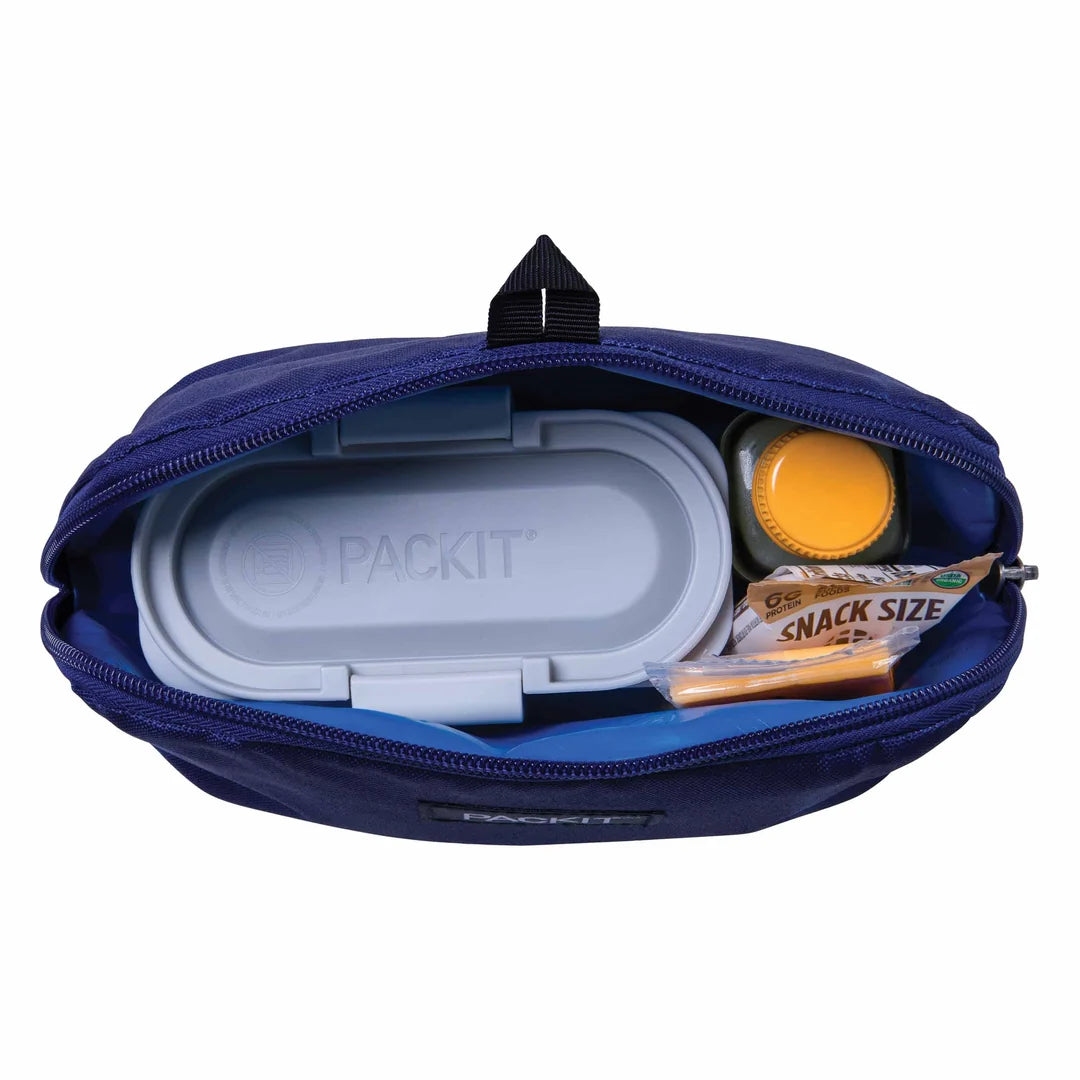 Packit Freezable Snack Bag – 9" x 4" – Blue