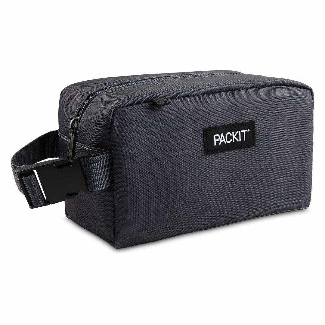 Packit Freezable Snack Box – 8" x 5" – Charcoal