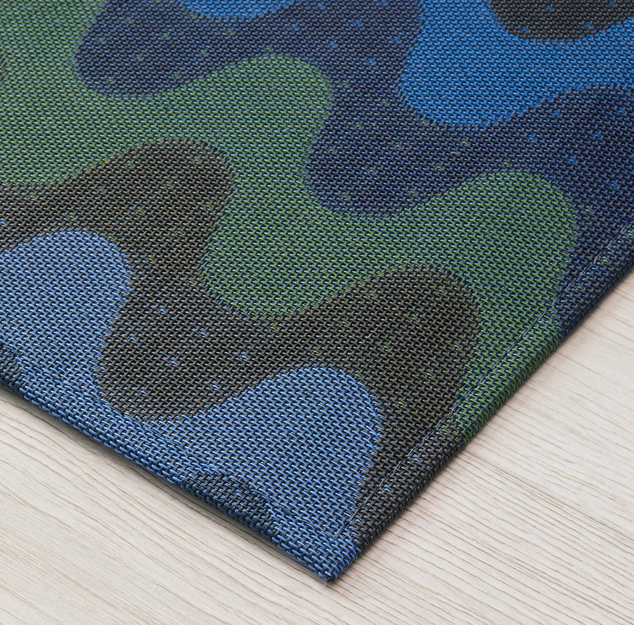 Chilewich Wiggle Rugs Floor Mat – Deep Sea  – 22" x 36"