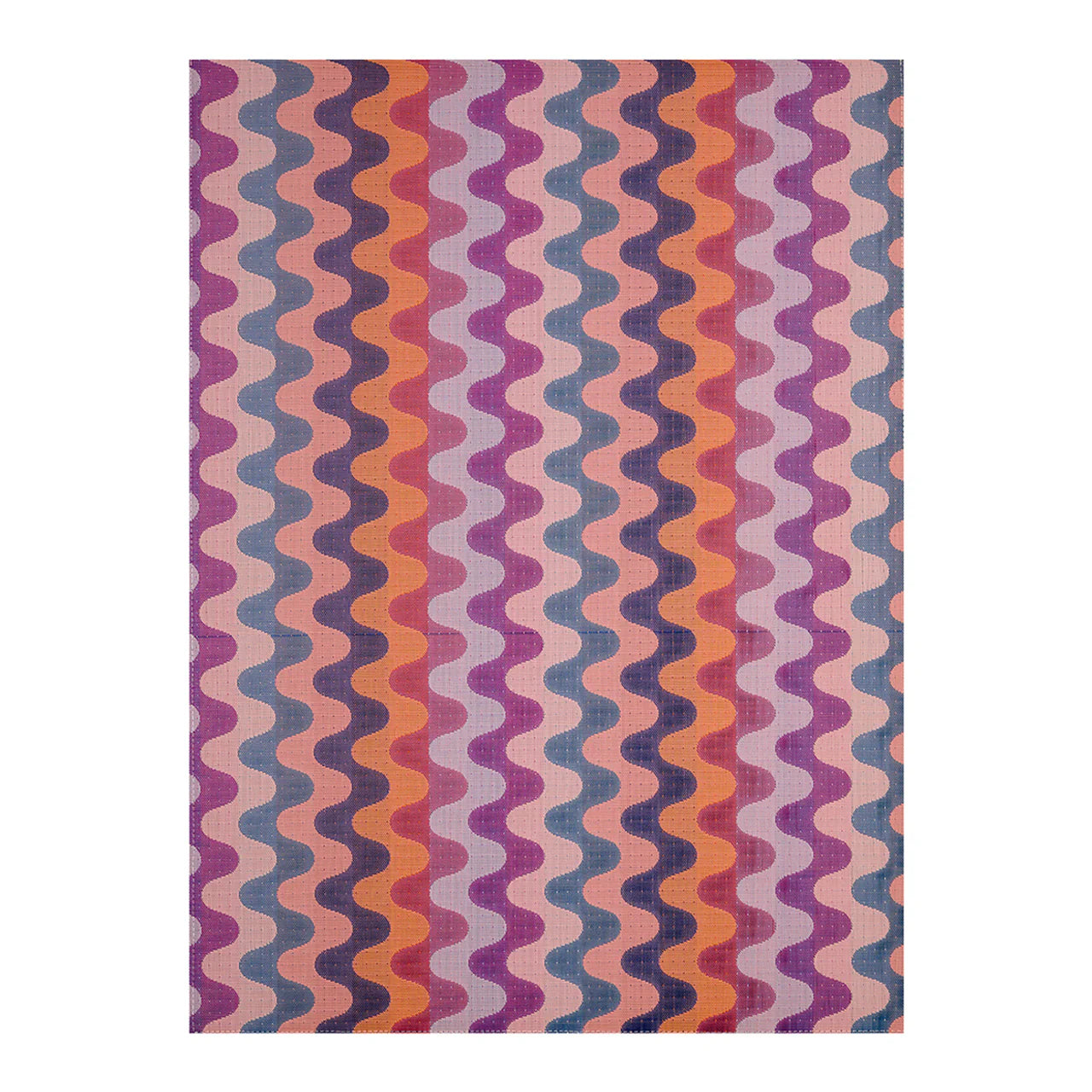 Chilewich Wiggle Rugs Floor Mat – Heat Wave  – 22" x 36"