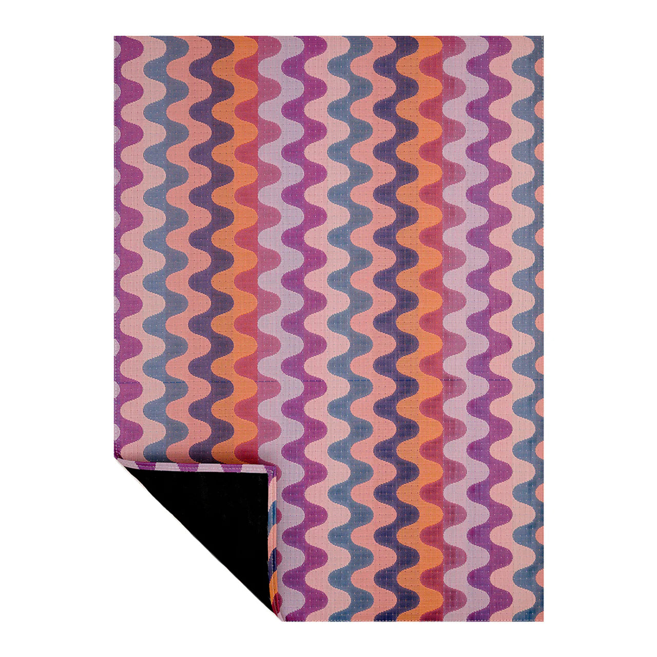 Chilewich Wiggle Rugs Floor Mat – Heat Wave  – 22" x 36"