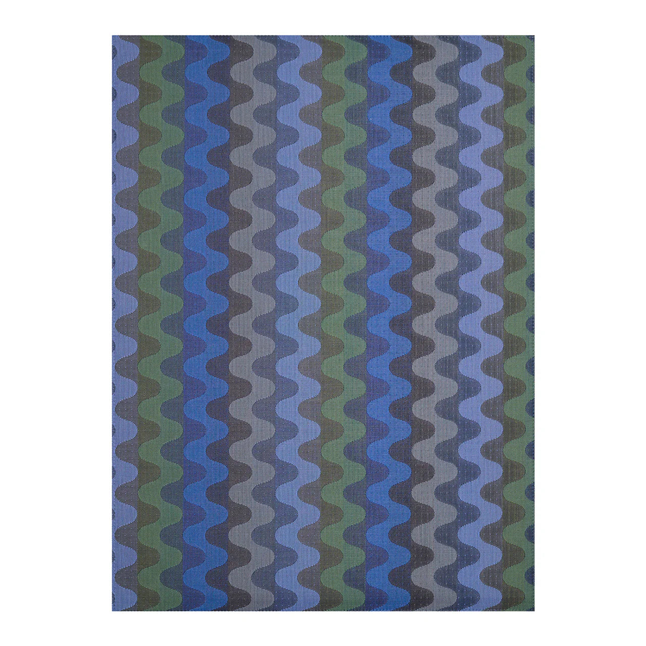 Chilewich Wiggle Rugs Floor Mat – Deep Sea  – 22" x 36"