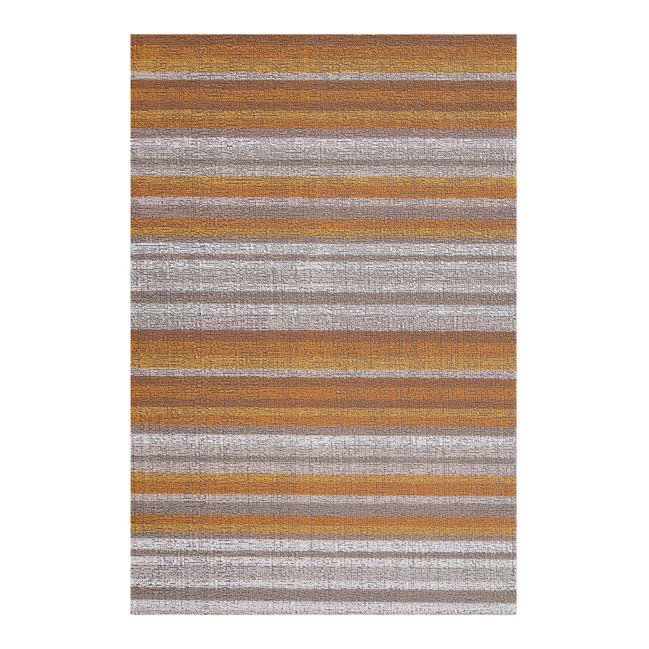 Chilewich Horizon Stripe Shag Door Mat – Desert – 18" x 28"