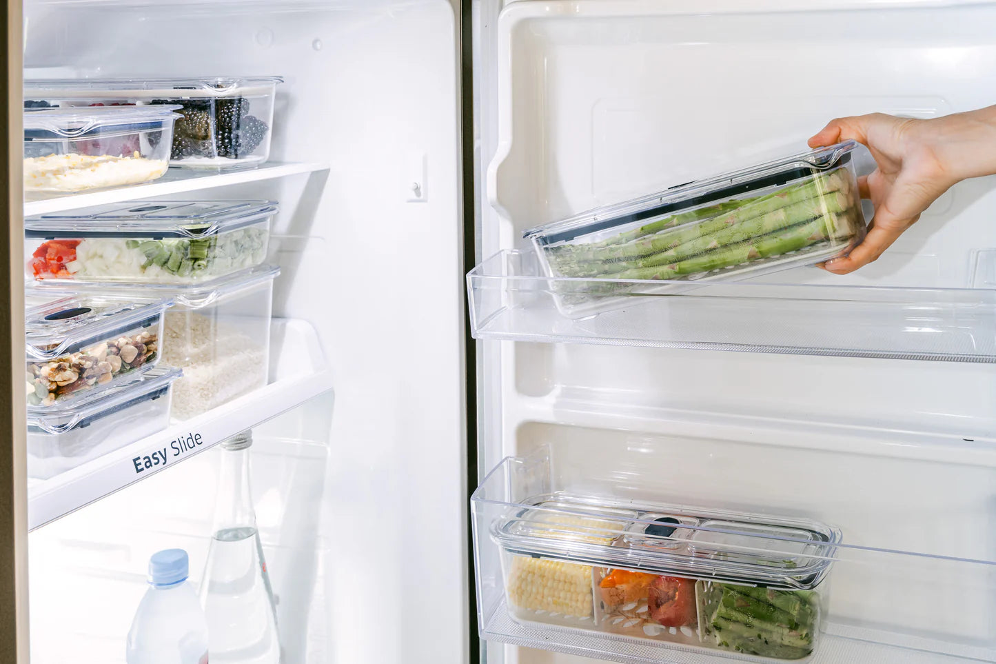 Prepara Latchlok Click Food Storage Container With Divider – 6.2 Cups