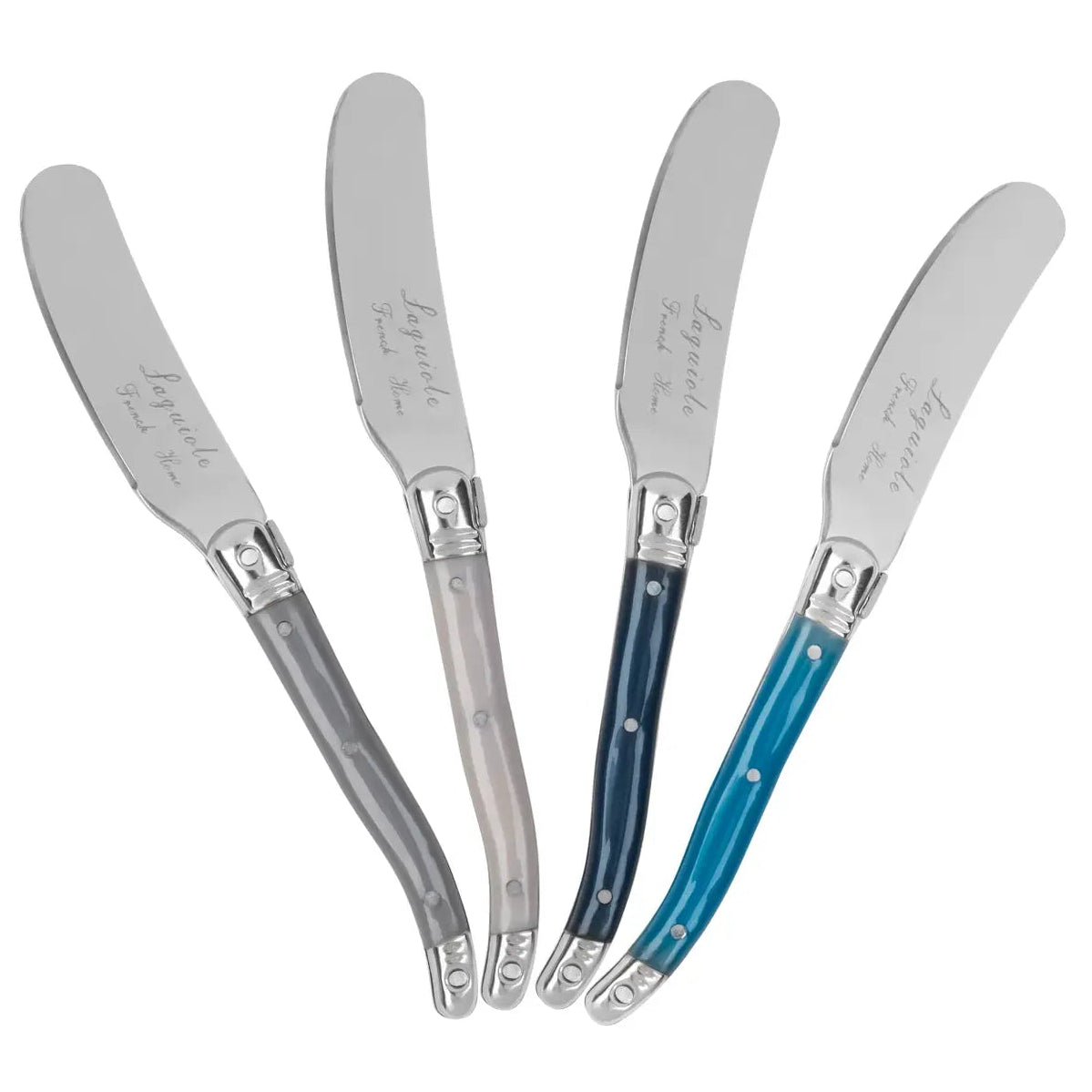 Laguiole Spreader Set – Coastal Frost – 4 Piece Set