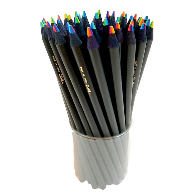 6-in-1 Multi Colored Pencils – SOLD INDIVIDUALLY