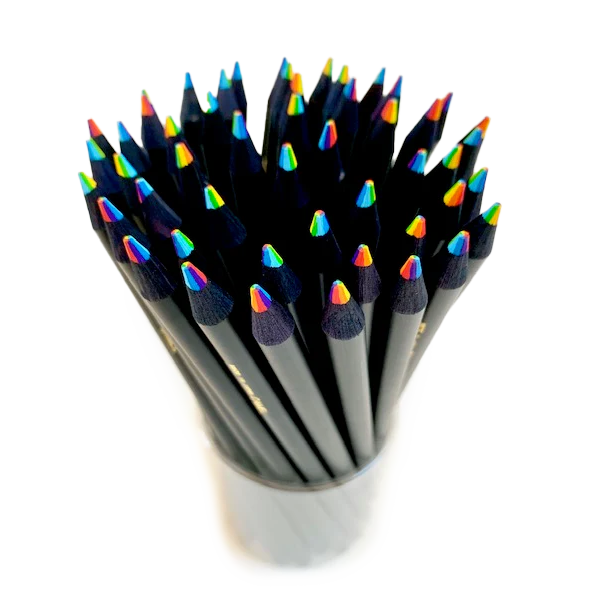 6-in-1 Multi Colored Pencils – SOLD INDIVIDUALLY