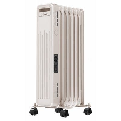Oil-Filled Radiator Heater 3 Settings – White – Upper East Side Delivery Only