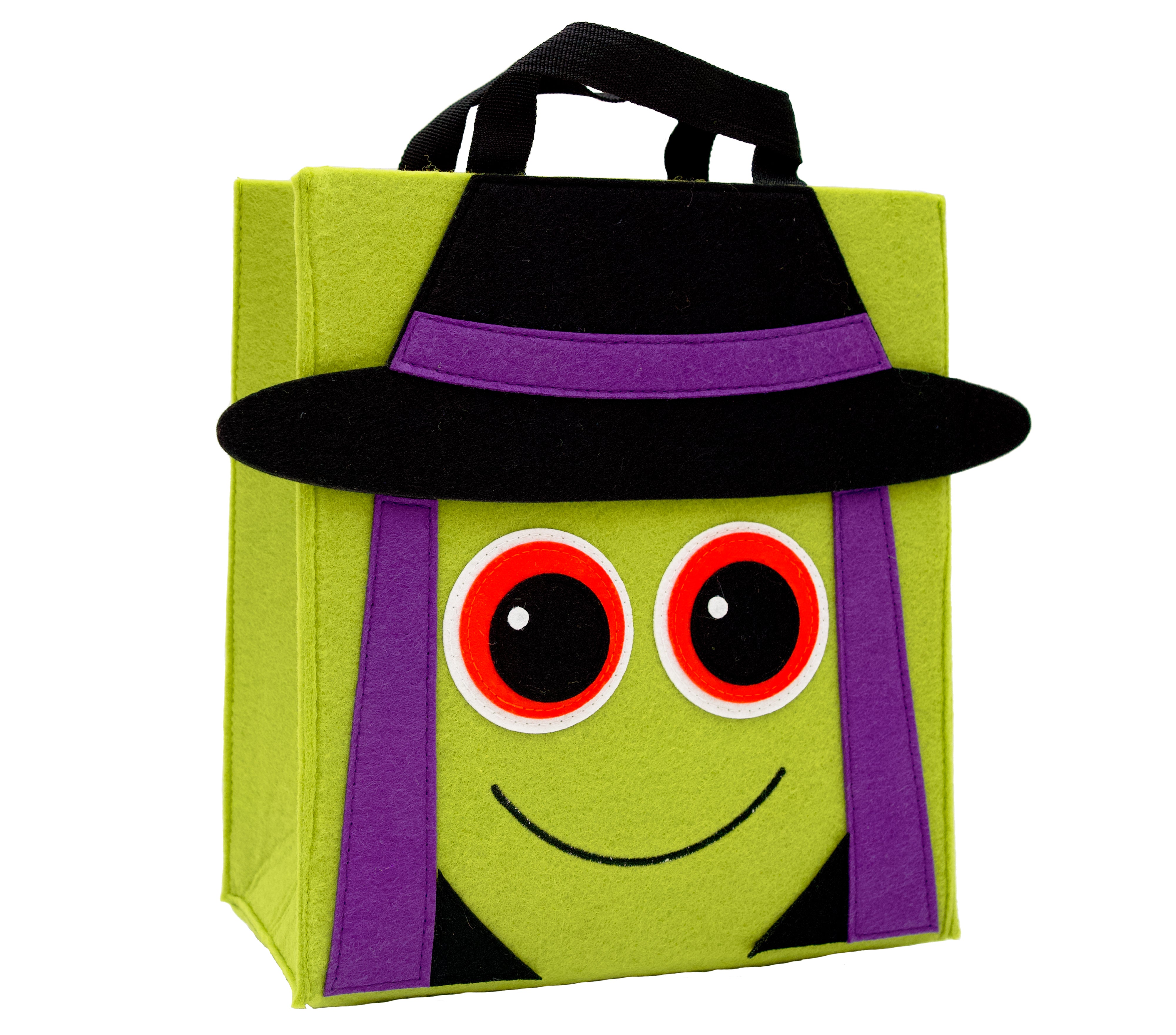 Halloween Happiest Little Witch Felt Treat Bag