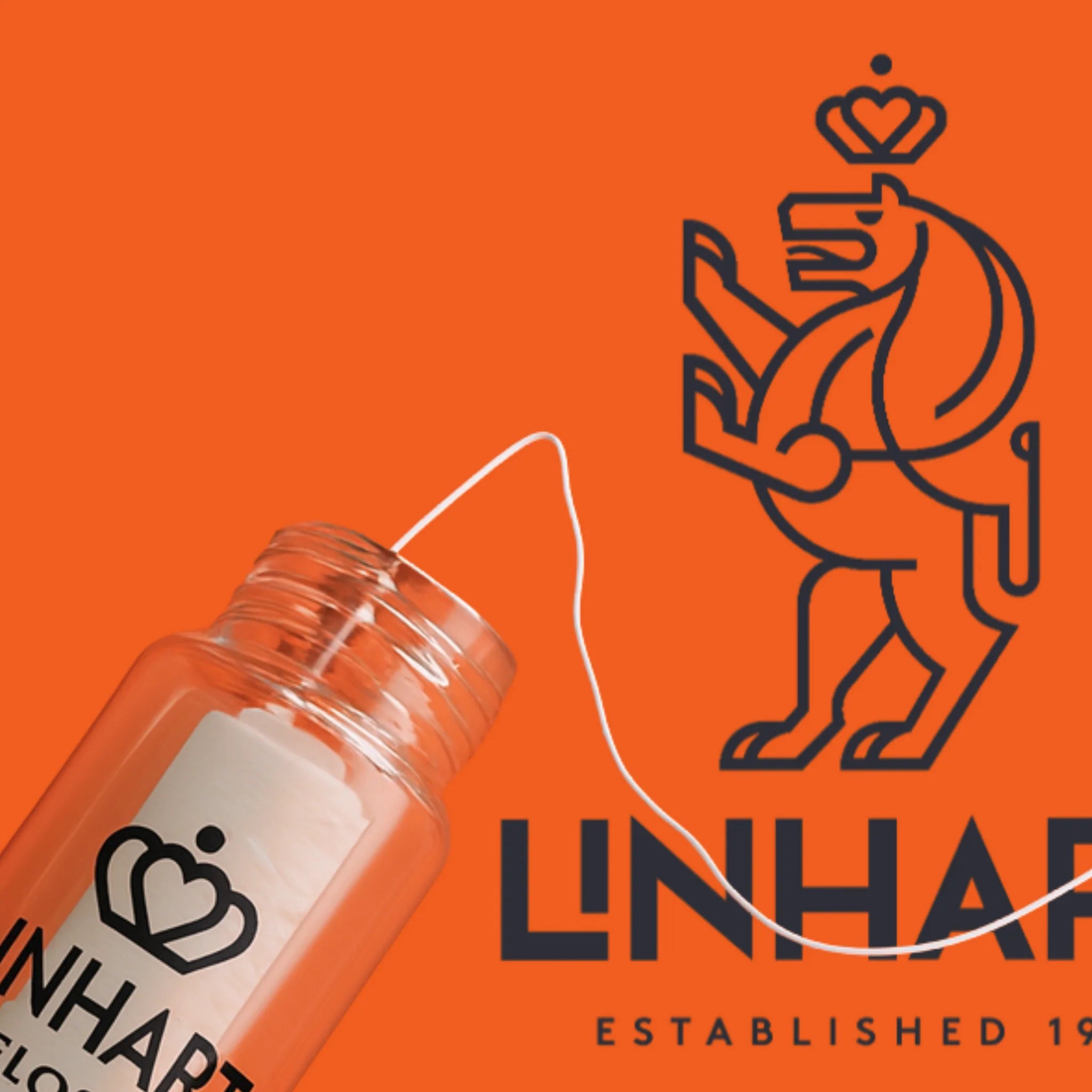 Linhart The Woven Floss – Vegan Natural Microfiber Dental Floss