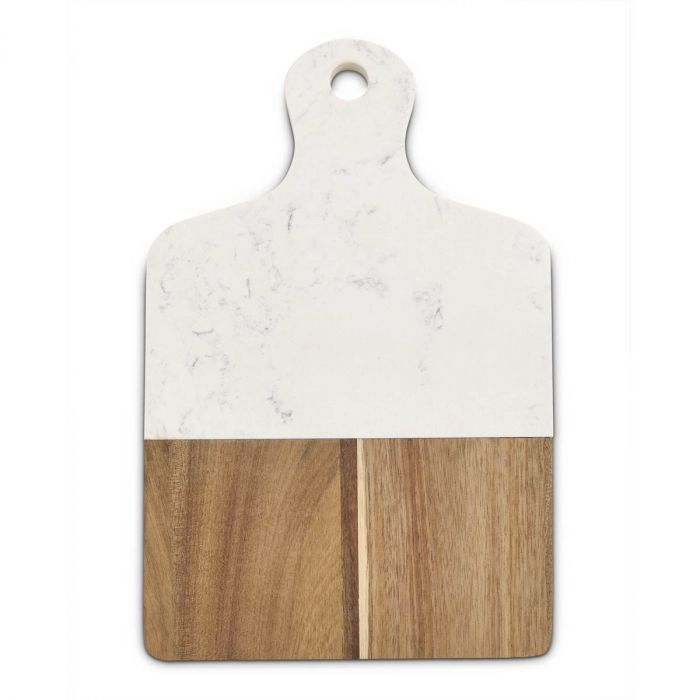 Maison du Fromage Rectangle Cultured Marble & Wood Cheese Board