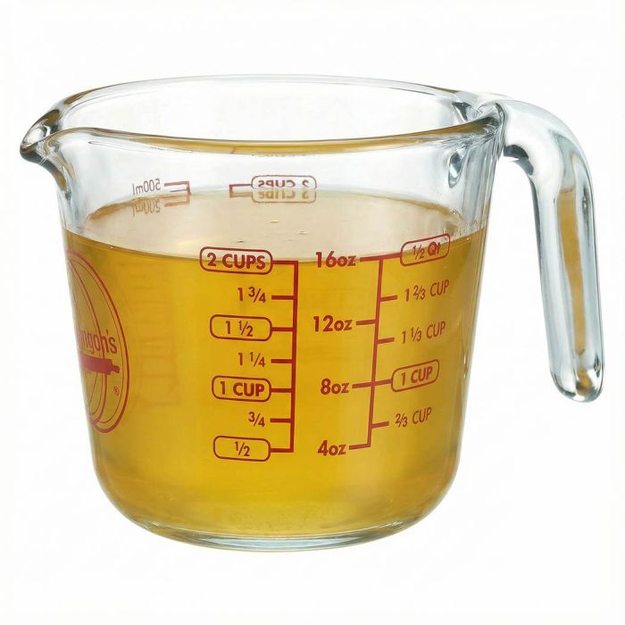 Mrs. Anderson's Baking Glass Measuring Cup – 2 Cup Capacity