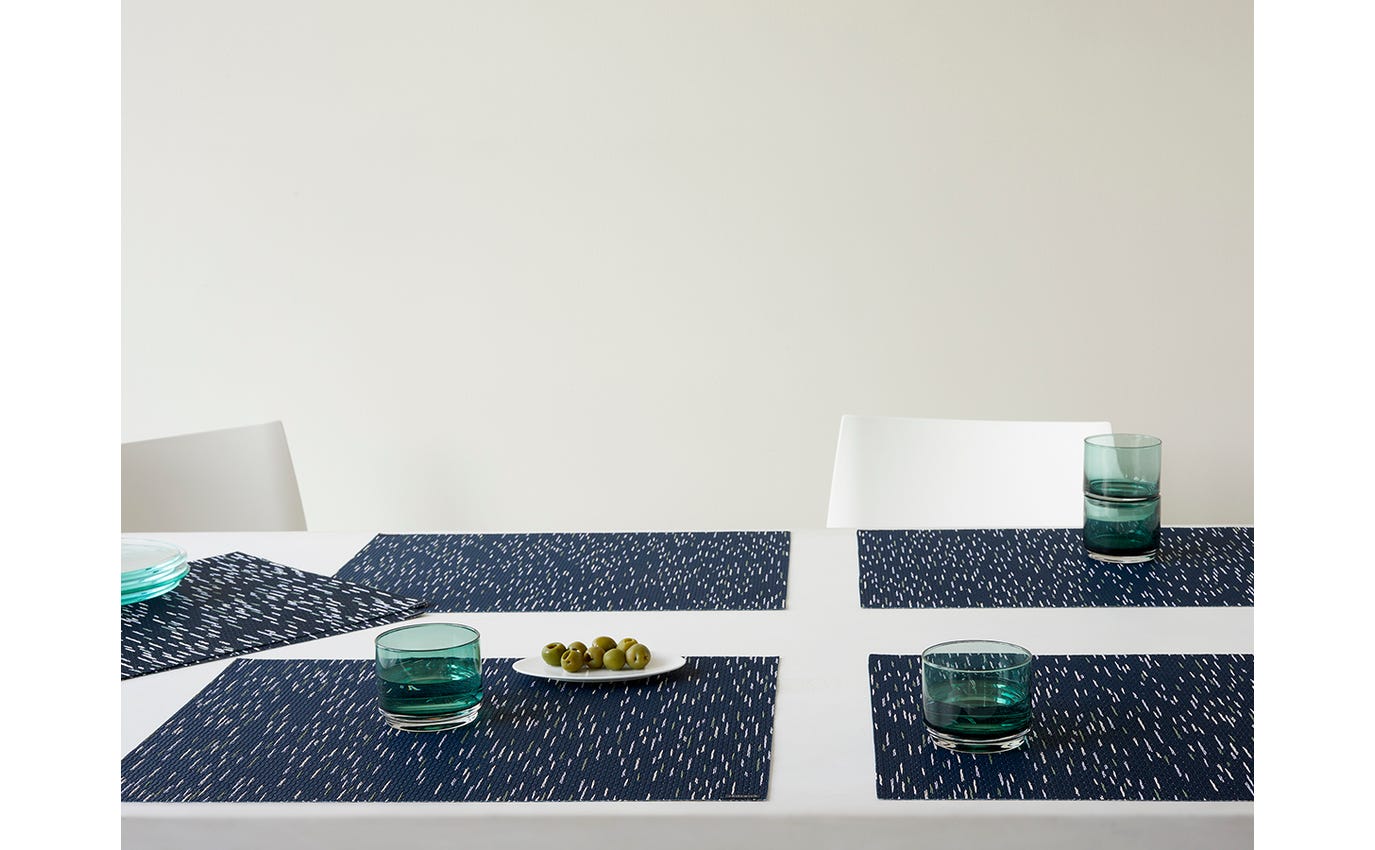Chilewich Pepper Rectangle Placemat – Indigo