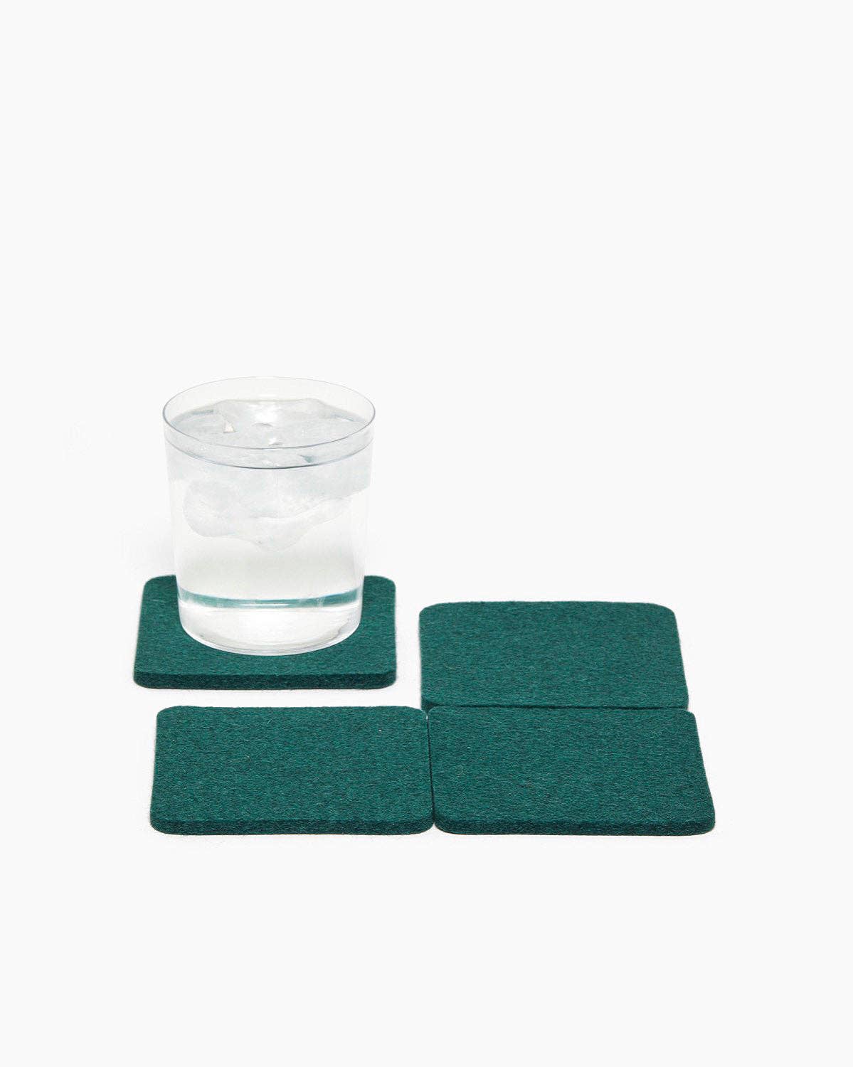 Graf Lantz Bierfilzl Square Felt Coaster – Kombu – 4pk