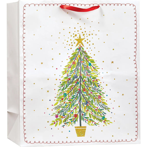 Christmas Tree Magic Jumbo Gift Bag – 8"W x 20"H