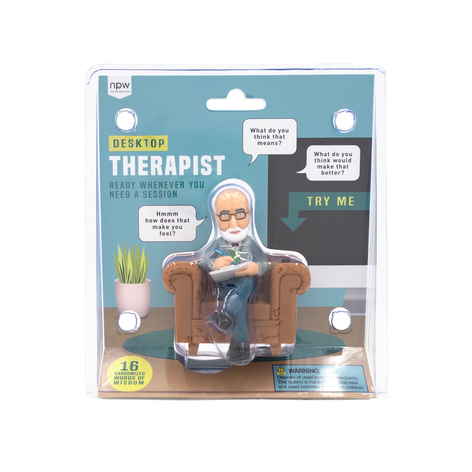 Desktop Therapist – Funny Desk Toy for Work & Home