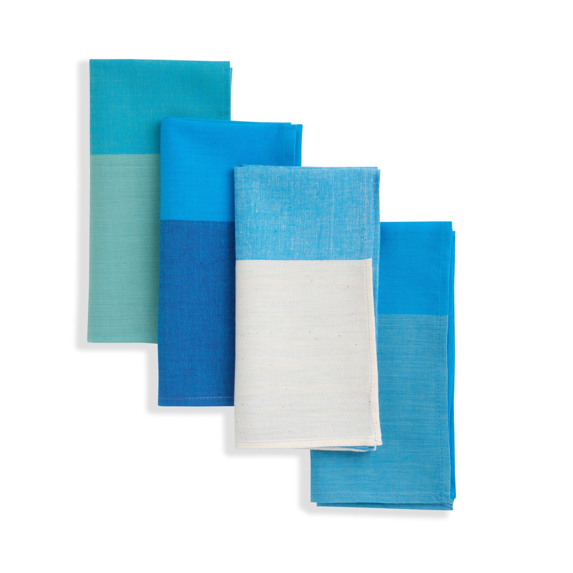 Sustainable Threads Cloth Napkins – Sky – Set of 4