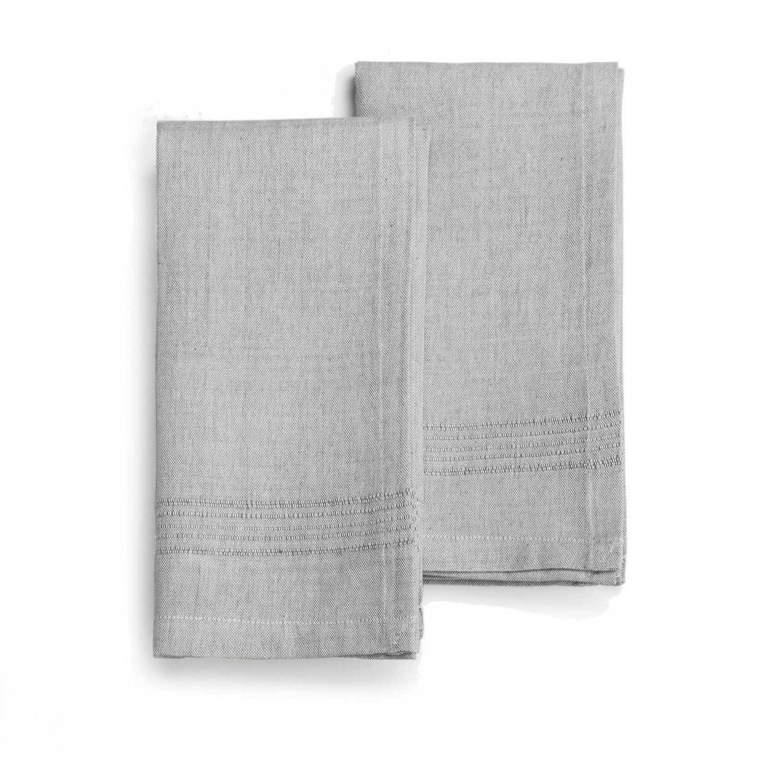 Sustainable Threads Cloth Napkin – Sea Salt – Set of 2