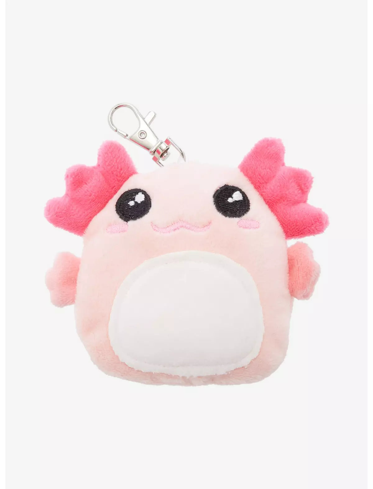 GAMMAGO Plush Clip On Bag Charm – Axolotl
